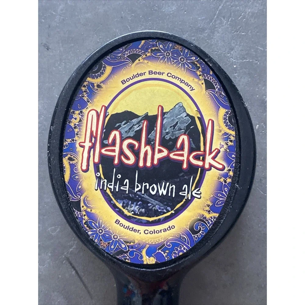 Boulder Beer Company Flashback India Brown Ale Tap Handle